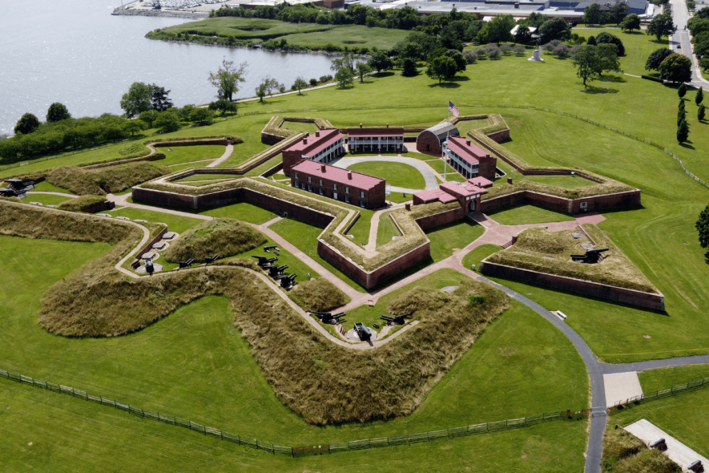 marcos famosos dos estados unidos Fort McHenry