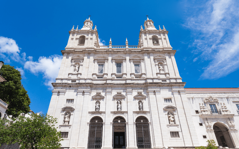 Lisboa igreja e Mosteiro Sao Vicente de Fora