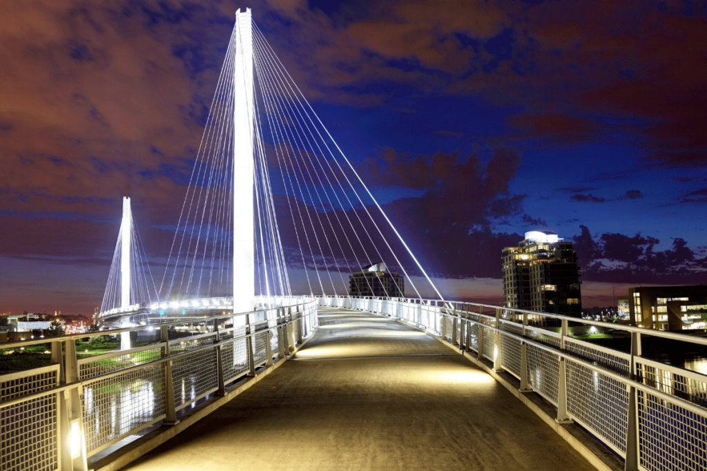 Bob Kerrey Pedestrian Bridge Nebraska