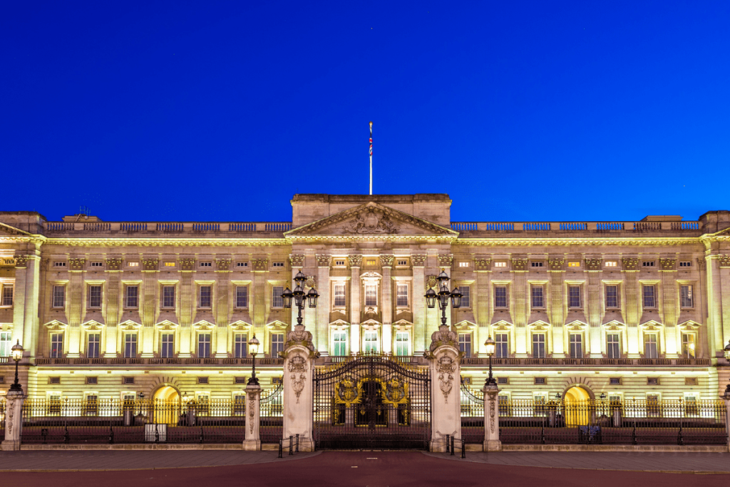 Palacio de Buckingham turismo nos paises da europa