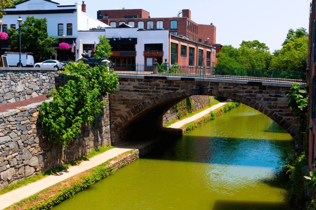 Canal de Chesapeake e Ohio brasileiros em maryland