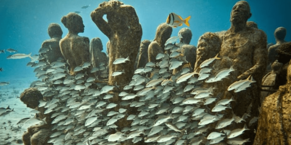 Museu submarino de Cancun