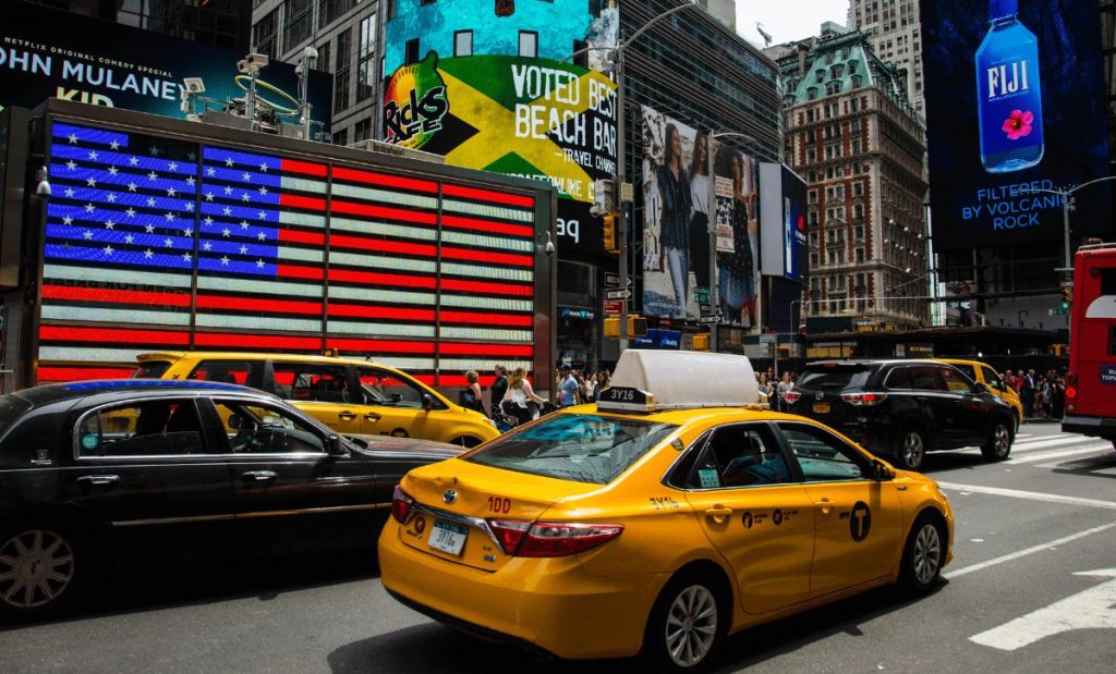 times square antigamente