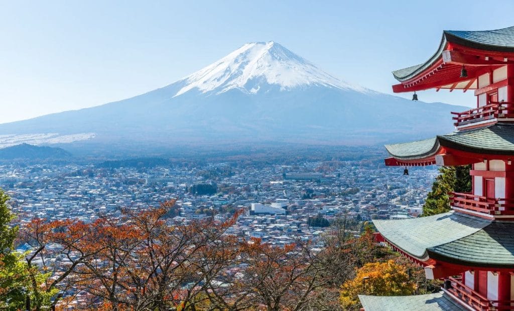 monte fuji onde fica