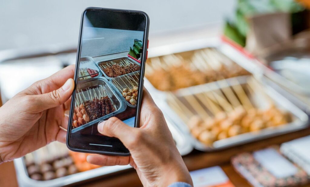 melhor celular para tirar foto de comida