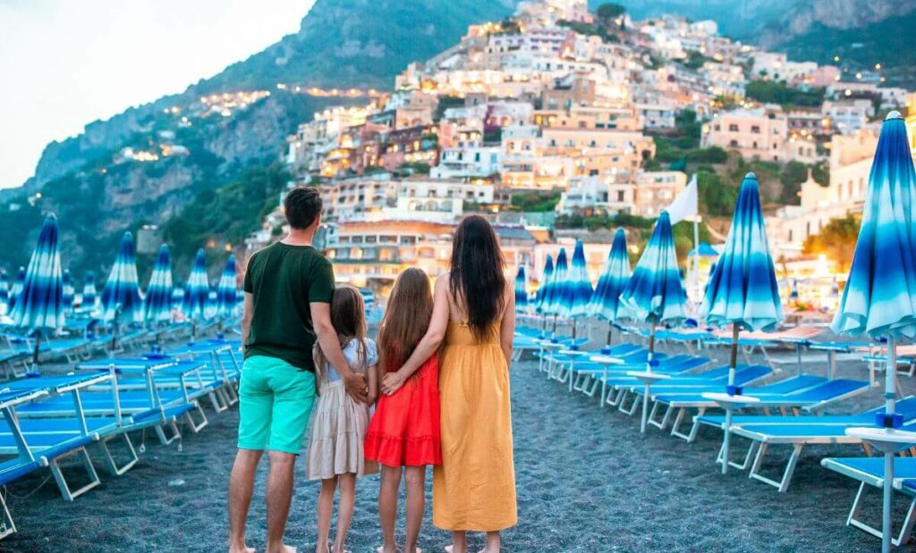 onde comer em positano