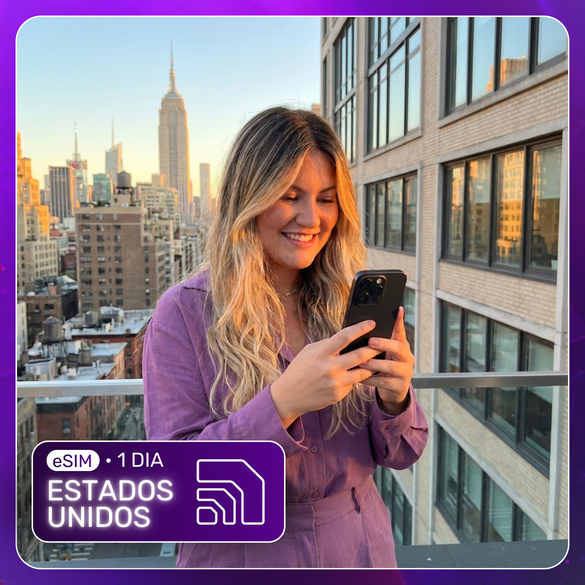 eSIM ESTADOS UNIDOS – 1 dia