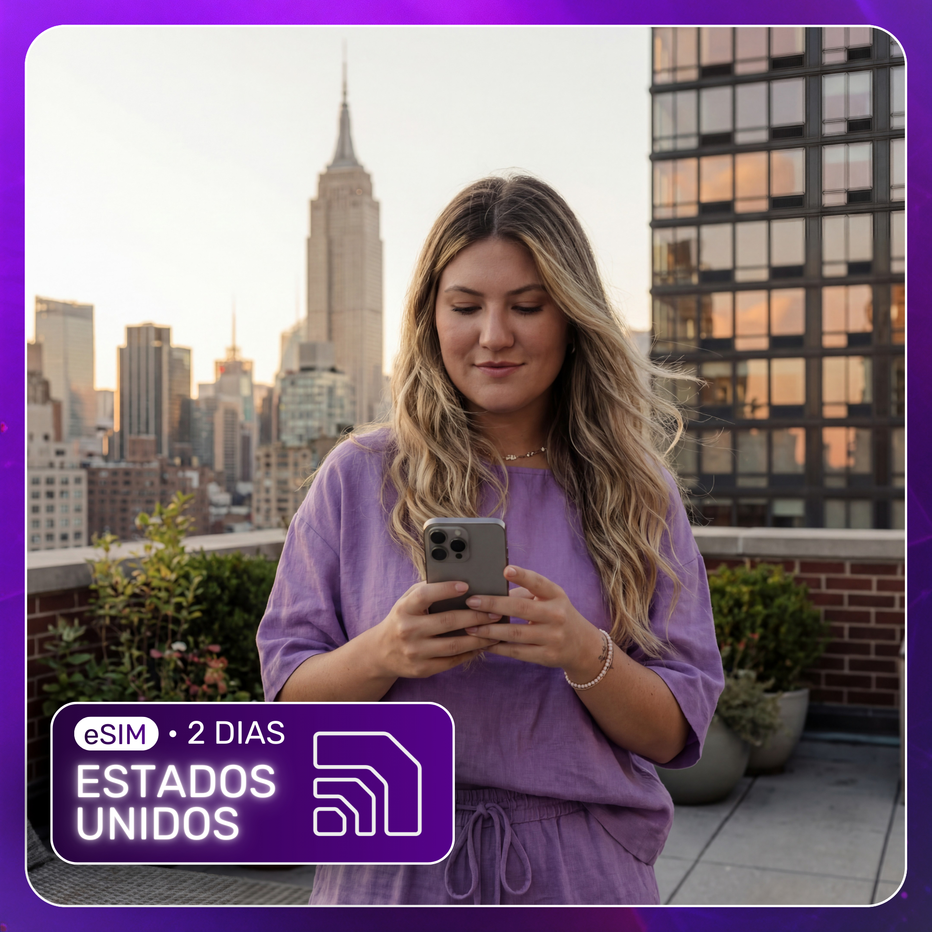 eSIM ESTADOS UNIDOS – 2 dias