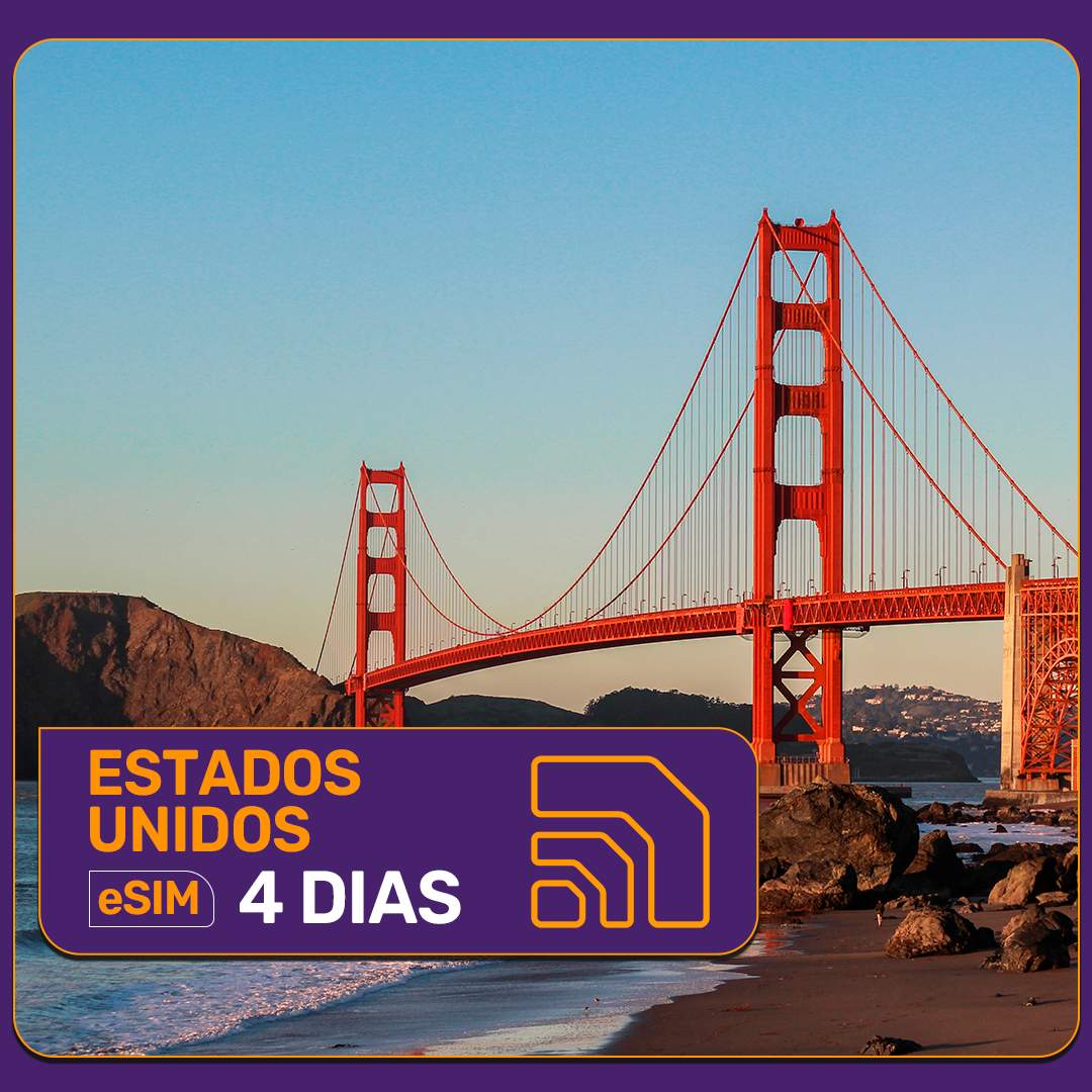 eSIM ESTADOS UNIDOS – 4 dias
